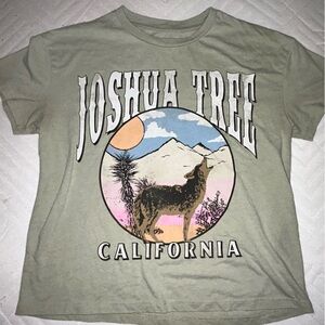 Joshua Tree Graphic T-Shirt - Green